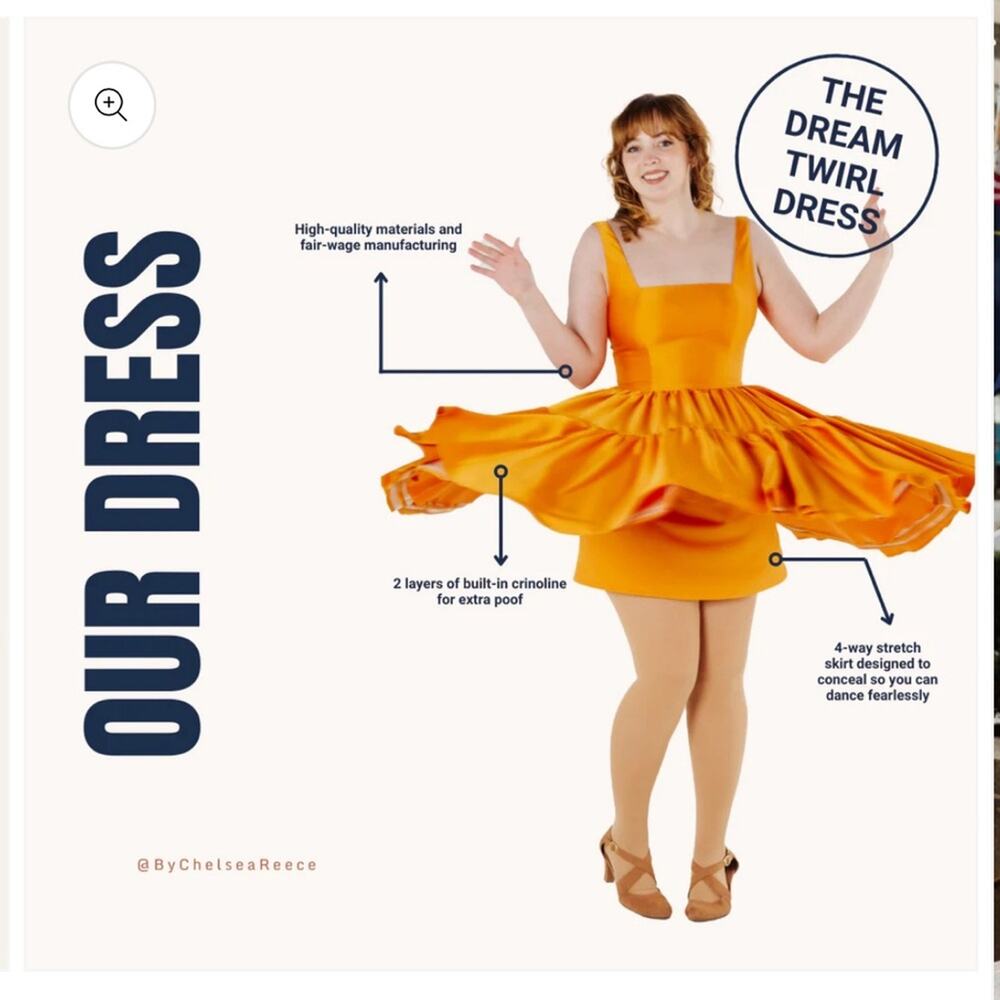 Square-Neck Tiered Mini Dress in Light Blue - Picture 9 of 15